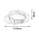 Rabalux Plafonjera Selena LED 30W hrom (2184) - 2184