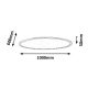 RABALUX Plafonjera Taleb LED 60W - 2193-1-1