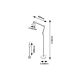 Rabalux Podne lampe Aristeo E27 1x MAX 40W bež (2197) - 2197-1