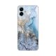 Maska za Samsung A075F Galaxy A07 Blue Gold Marble Silikonska Print - 8020953