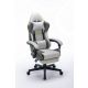 ePlayGame Gejmerska stolica HC-4095 FABRIC-LGS, svetlo siva - HC-4095 FABRIC-LGS