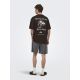 ONLY & SONS Muška braon majica vibes - EP3082282