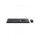 TRUST Bežićna tastatura i miš Ody II Silent SRB, crna - 25366-1