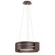 RABALUX Visilica Berbera wenge braon E27 60W - 2215-1