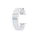 SAMSUNG Narukvica platnena za Galaxy Watch 7, (M/L), bela/plava - ET-SVL31-LWE