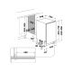 WHIRLPOOL Ugradna mašina za pranje sudova WSIC3M27 - 22275