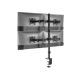 S-BOX Stoni nosač za 4 monitora 17''-32'' LCD 352/4-2, crna - 222771