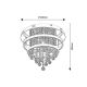 Rabalux Plafonjera Pallas LED 32+ E14 3x MAX 40W hrom (2237) - 2237-1