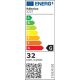 Rabalux Plafonjera Pallas LED 32+ E14 3x MAX 40W hrom (2237) - 2237-1