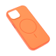 Maska za iPhone 15 6.1 narandzasta Magsafe Matte Line - 225022
