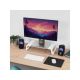 TRUST Stakleno postolje za monitor Monta, bela - 225087