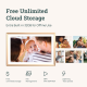 Digitalni foto ram Arzopa 10,1'' Gold Metal 32GB - EP2848769