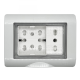 Kutija u IP55 zastiti 3M sa uticnicom SIDE XL 4B.IP55.H21.XL - EP2838879