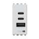 Utičnica USB CCA 20W Vimar Arke bela 4BUSB20WCCA.V19B - EP2838885