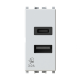 Utičnica USB CA 20W Vimar Arke bela 4B.V19B.USB.30 - EP2846437