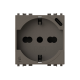 Utičnica USB P40 (1 suko+1 USB C) Vimar Arke metal 4B.V19M.P40.USB - EP2839333