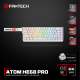 Tastatura Wired Magnetic Gaming Fantech MK922 Atom HE68 Pro Topo bela (emerald switch) - EP2870944