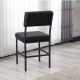 HANAH HOME Trpezarijska stolica Dubai, antracit/crna - EP3056664