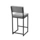 HANAH HOME Barska stolica Retro, siva - EP3056670