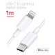 Data kabl L za iPhone 11-14 Type C na Lightning beli 1m - EP2848471