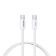 Data kabl REMAX Chelectricy Series 65W PD Fast Charging RC-C010 Type C na Type C beli - EP2940604