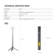 Selfie stick Fantech SS177 selfi stap crni - EP3000672