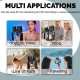 Mini tripod AY-49X-2 sa LED svetlima i mikrofonom crni - EP3108888
