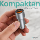 Auto punjač Pluginn PI-40, PD 20W, QC 3.0 18W, sa Type C kablom sivi - EP3080231