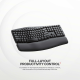 Combo miš tastatura wireless Fantech WKM71 area ARCH COMBO crni - EP3041755