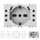 Utičnica USB P503 (1 suko+2 bipasso+2 USB C) Vimar Plana bela 4BUSBP503.V14 - EP3042523