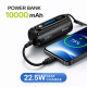 Power bank prenosiva baterija REMAX PD 22.5W WP-117 10000mAh bela - EP3127803