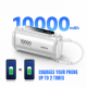 Power bank prenosiva baterija REMAX PD 22.5W WP-117 10000mAh bela - EP3127803
