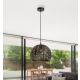 Rabalux Visilica Manorca E27 1x MAX 40W crna (2276) - 2276-1-1