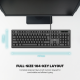 Combo miš i tastatura Fantech GO KM-101 crni - EP3148566