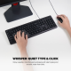 Combo miš i tastatura Fantech GO KM-101 crni - EP3148566