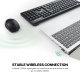 Combo miš tastatura wireless Fantech WK-900 GO crni - EP3148569