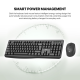 Combo miš tastatura wireless Fantech WK-900 GO crni - EP3148569