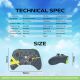 Joypad Wireless Fantech WGP15V2A OP EOS PRO II ONE PIECE - ZORO - EP3148500