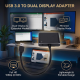 Adapter USB 3.0 JWD na  HDMI, VGA, AUDIO, 3 u 1 crni - EP3195004