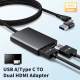 Adapter Type C - USB 3.0 JWD na 2x HDMI 60Hz crni - EP3194986