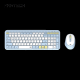 Combo miš tastatura wireless Fantech WK-901 GO plavi - EP3196186