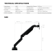 Nosač za monitor Fantech WorkStation ProMount MBS1 crni - EP3196198