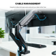 Nosač za dva monitora Fantech WorkStation ProMount MBD1 crni - EP3196195