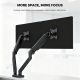 Nosač za dva monitora Fantech WorkStation ProMount MBD1 crni - EP3196195