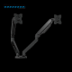 Nosač za dva monitora Fantech WorkStation ProMount MBD1 crni - EP3196195