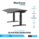 Sto Gaming Fantech DW314 ZURICH podesivi Ergonomski Magnetic Desk crni - EP3196312