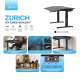 Sto Gaming Fantech DW314 ZURICH podesivi Ergonomski Magnetic Desk crni - EP3196312