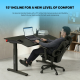 Sto Gaming Fantech DW314 ZURICH podesivi Ergonomski Magnetic Desk crni - EP3196312