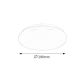 Rabalux Plafonjera Rob LED 20W bela (2284) - 2284-1