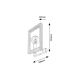 Rabalux Zidna lampa Indigo E27 1x MAX 40W crna (2289) - 2289-1-1